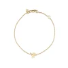 Gold & Diamond Banana Bracelet