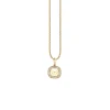 Gold & Diamond Butterfly Open Icon Charm