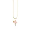 Gold & Diamond Celestial Mushroom Charm