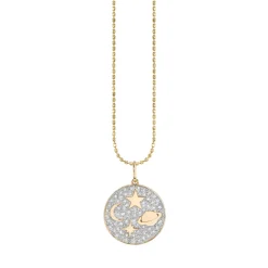 Gold & Diamond Celestial Tableau Charm