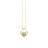 Gold & Diamond Chihuahua Charm