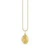 Gold & Diamond Clam Charm
