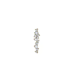 Gold & Diamond Cocktail Bar Stud