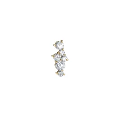 Gold & Diamond Cocktail Bar Stud