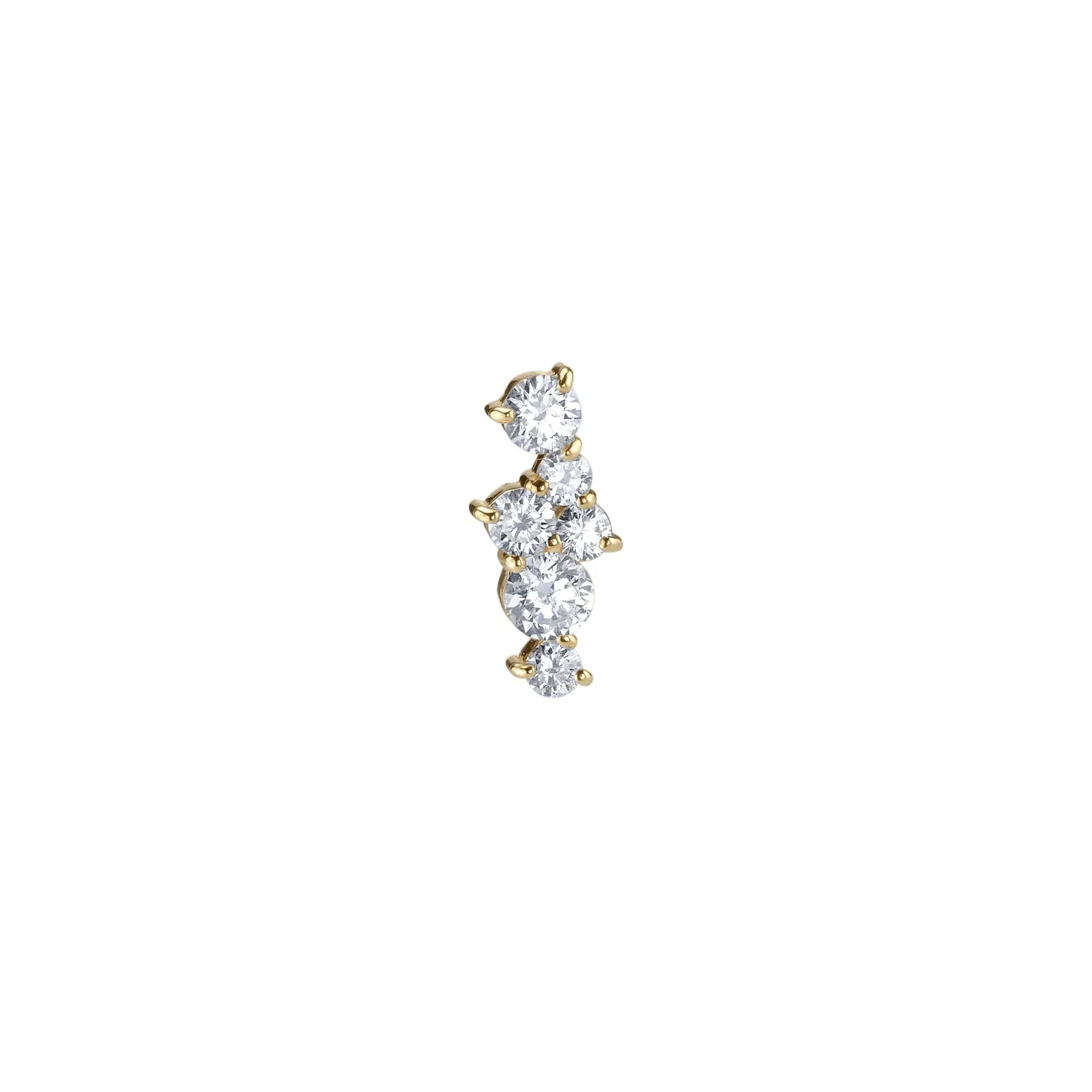 Gold & Diamond Cocktail Bar Stud