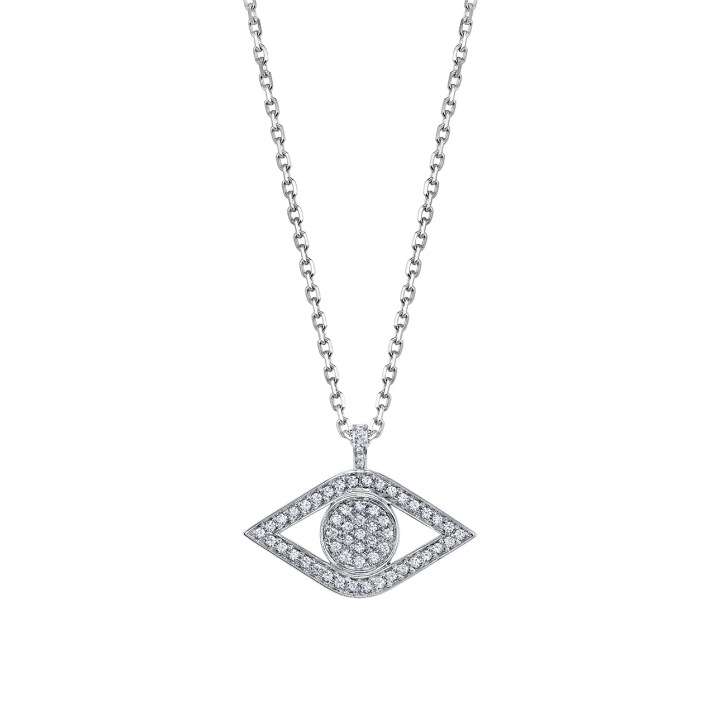 Gold & Diamond Extra Large Eye Charm