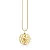 Gold & Diamond Fishnet Snake Coin