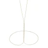 Gold & Diamond Fringe Body Chain