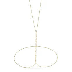 Gold & Diamond Fringe Body Chain