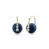 Gold & Diamond Graduated Bezel Kyanite Luxuria Earrings