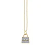 Gold & Diamond Handbag Charm