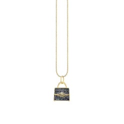 Gold & Diamond Handbag Charm