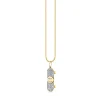 Gold & Diamond Happy Face Skateboard Charm