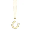 Gold & Diamond Icon Horseshoe Charm