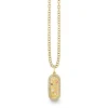 Gold & Diamond Iconography Stadium Charm