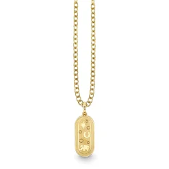 Gold & Diamond Iconography Stadium Charm