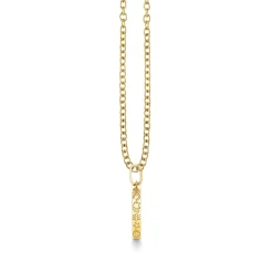 Gold & Diamond Iconography Rectangle Charm