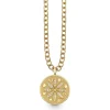 Gold & Diamond Large Icon Sand Dollar Charm