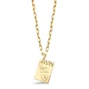 Gold & Diamond Love Notes Charm