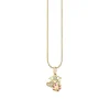 Gold & Diamond Love, Protection & Luck Charm