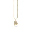 Gold & Diamond Lovebirds Charm