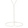 Gold & Diamond Marquise Eye Body Chain