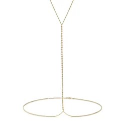 Gold & Diamond Marquise Eye Body Chain
