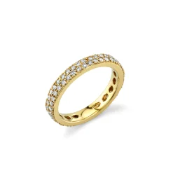 Gold & Diamond Medium Eternity Ring