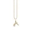 Gold & Diamond Medium Initial Charm
