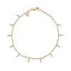 Gold & Diamond Multi Fringe Bracelet