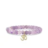 Gold & Diamond Om on Lavender Amethyst
