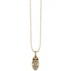 Gold & Diamond Owl Charm
