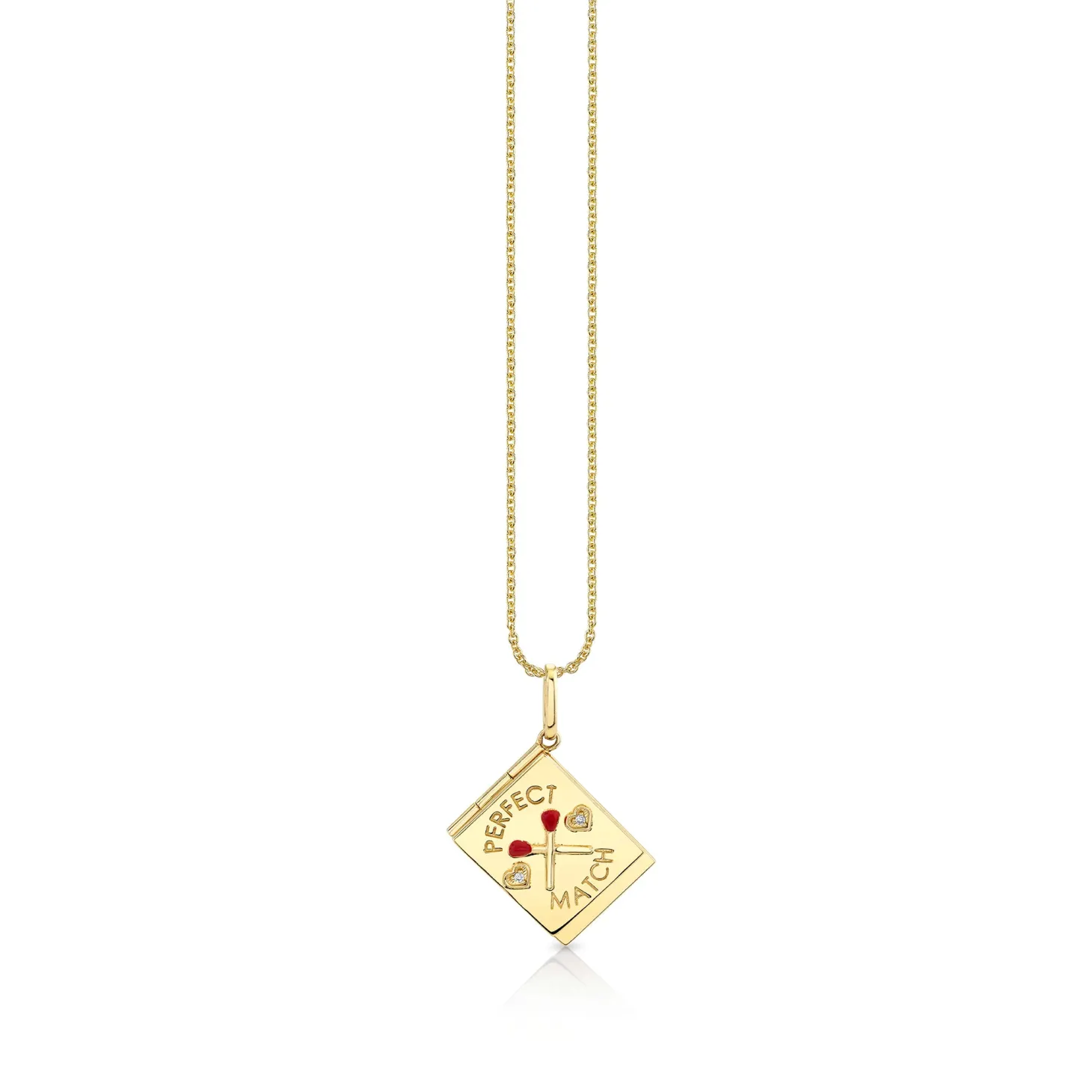 Gold & Diamond Perfect Match Locket Charm