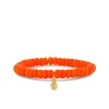 Gold & Diamond Pineapple on Orange Opal