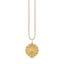 Gold & Diamond Porthole Coin