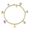 Gold & Diamond Protection Anklet