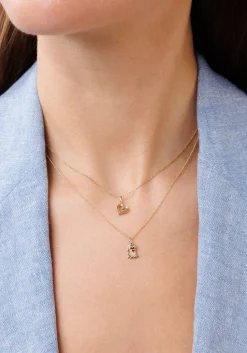 Gold & Diamond Robot Dog Charm