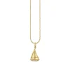 Gold & Diamond Sailboat Charm