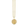 Gold & Diamond Small Birth of Venus Coin