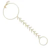 Gold & Diamond Small Fringe Princess Bracelet