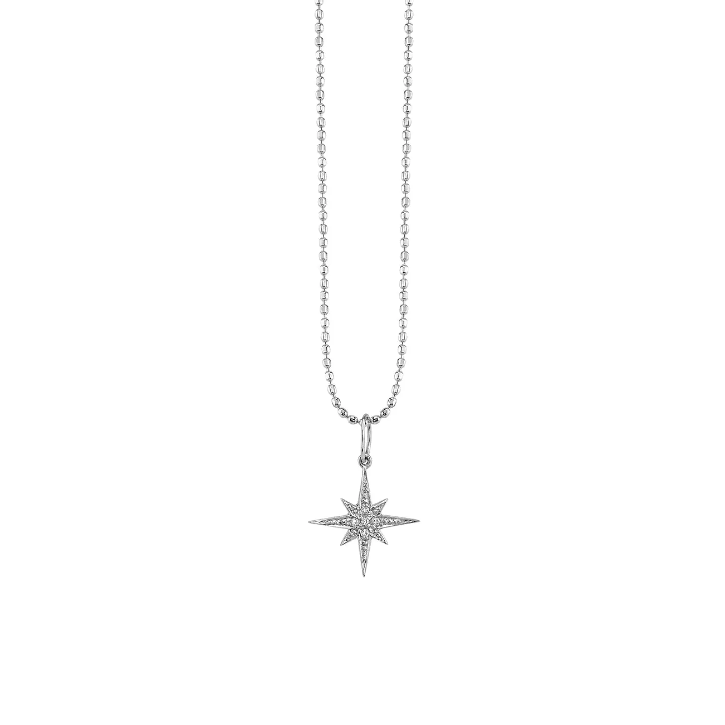 Gold & Diamond Small Starburst Charm