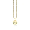 Gold & Diamond Star Eyes Happy Face Charm