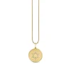 Gold & Diamond Star of David Coin