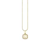 Gold & Diamond Star Of David Open Icon Necklace