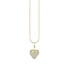 Gold & Diamond Strawberry Charm