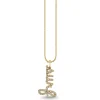 Gold & Diamond Surf Charm