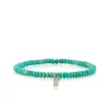 Gold & Diamond Tequila Shot on Turquoise