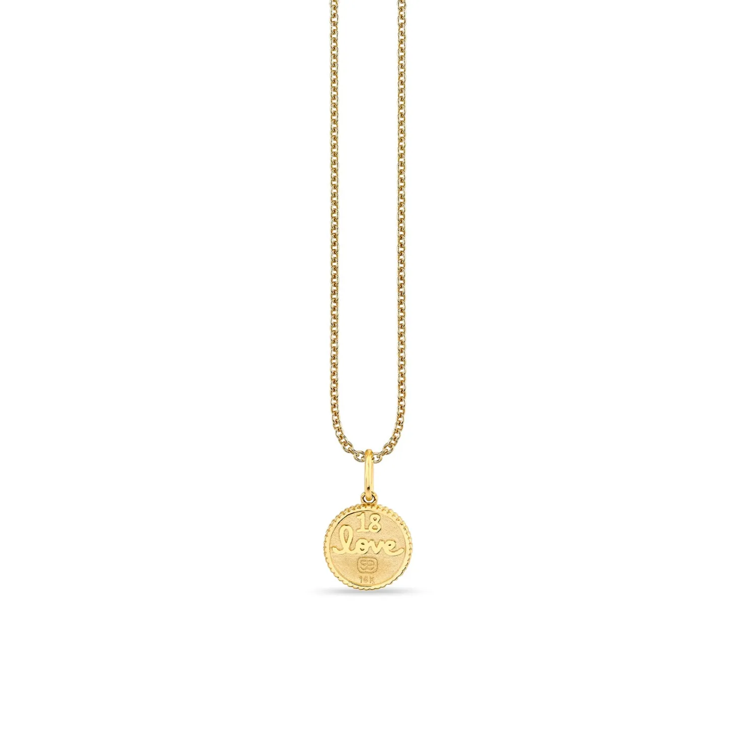 Gold & Diamond Tiny Chai Coin