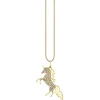 Gold & Diamond Unicorn Charm