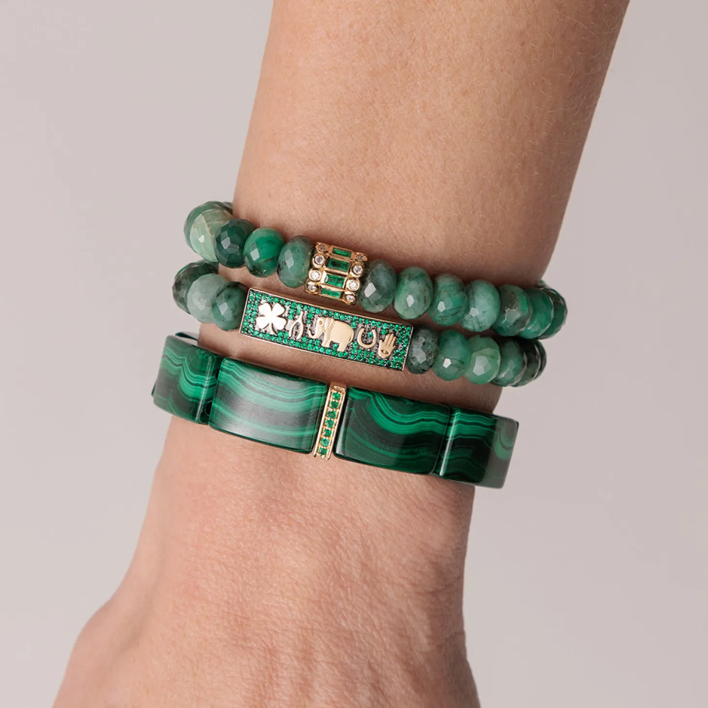 Gold & Emerald Luck Tableau on Emerald